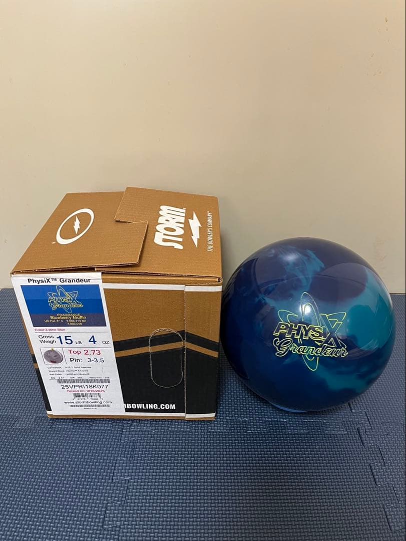 フィジックスグランジャー　ボウリングボール 15ポンド