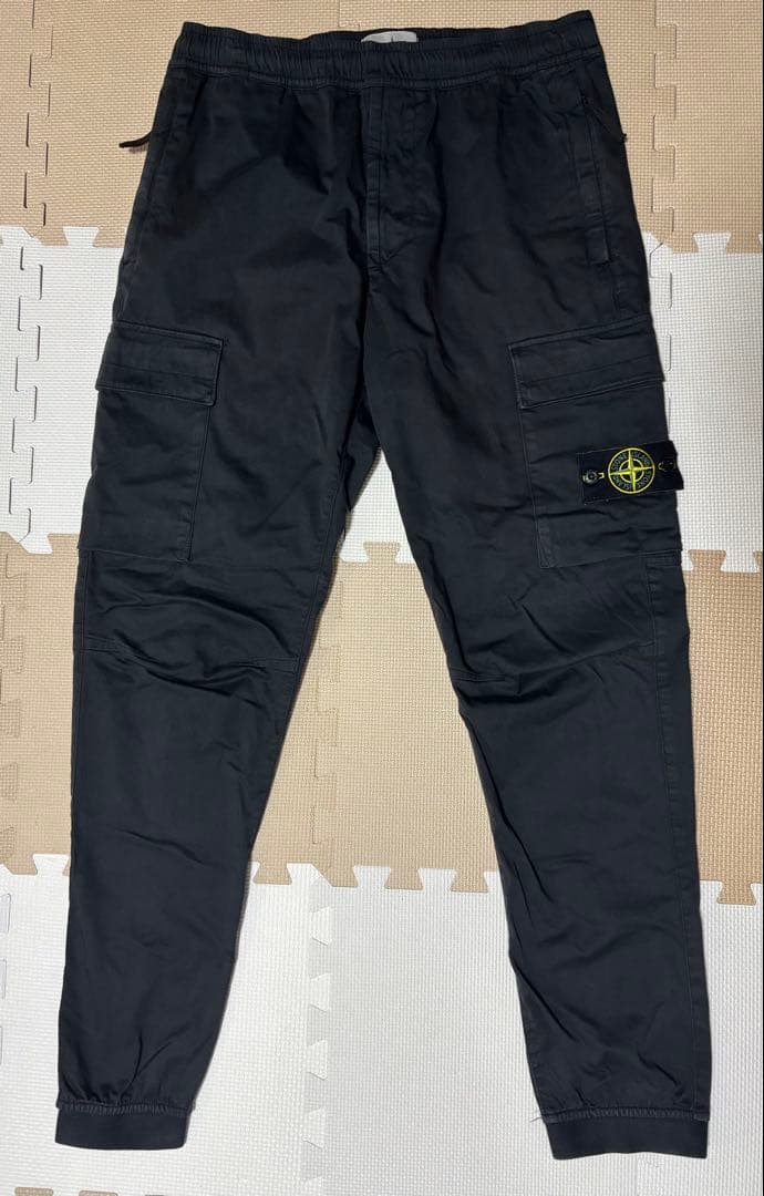 STONE  カーゴパンツ W32 ブラック