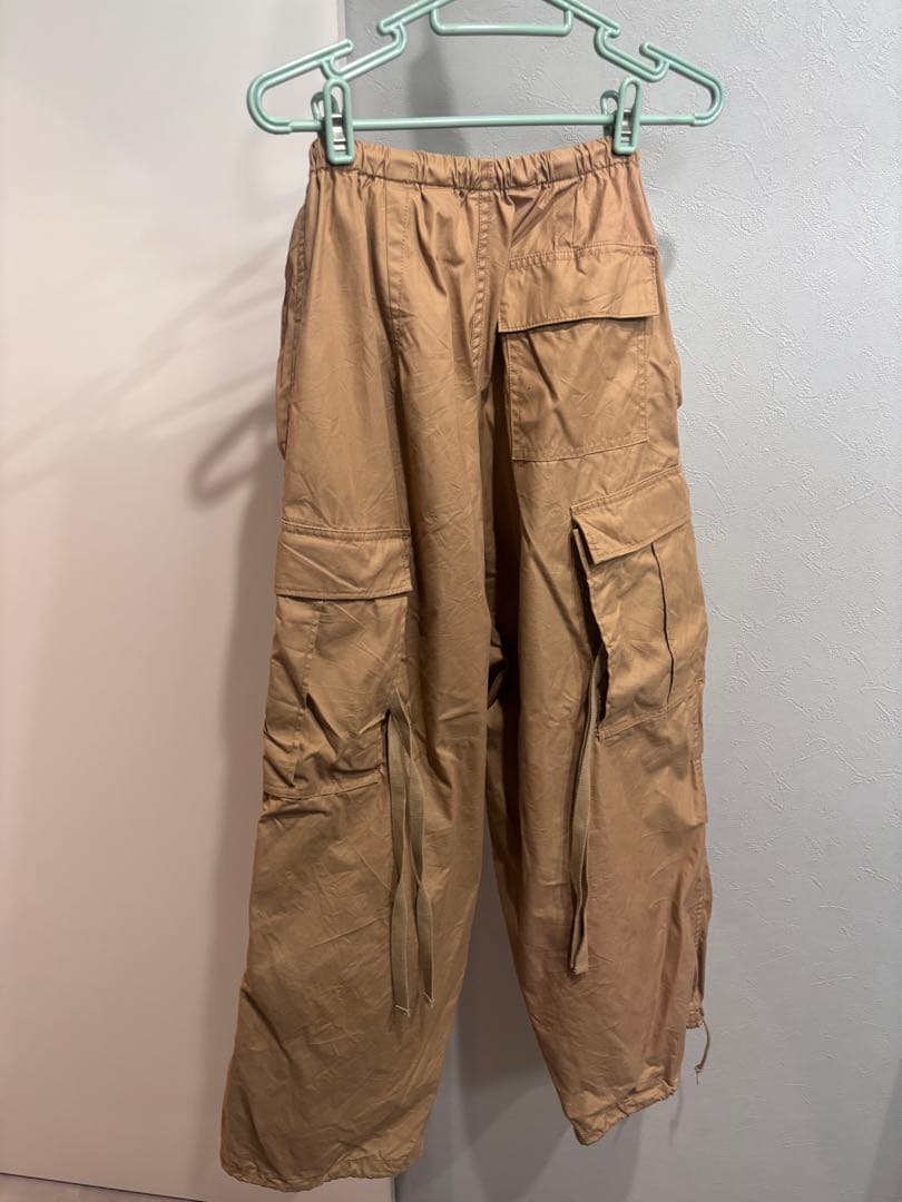 HYKE / N/C TYPE M-51 SHELL PANTS ベージュ
