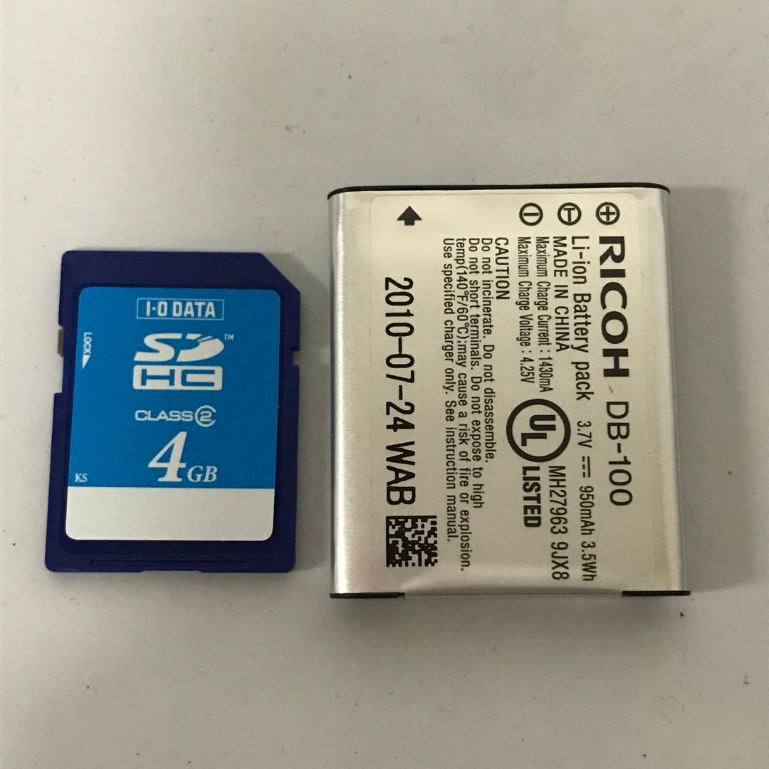 RICOH CX4 デジタルカメラ　簡易動作確認済み