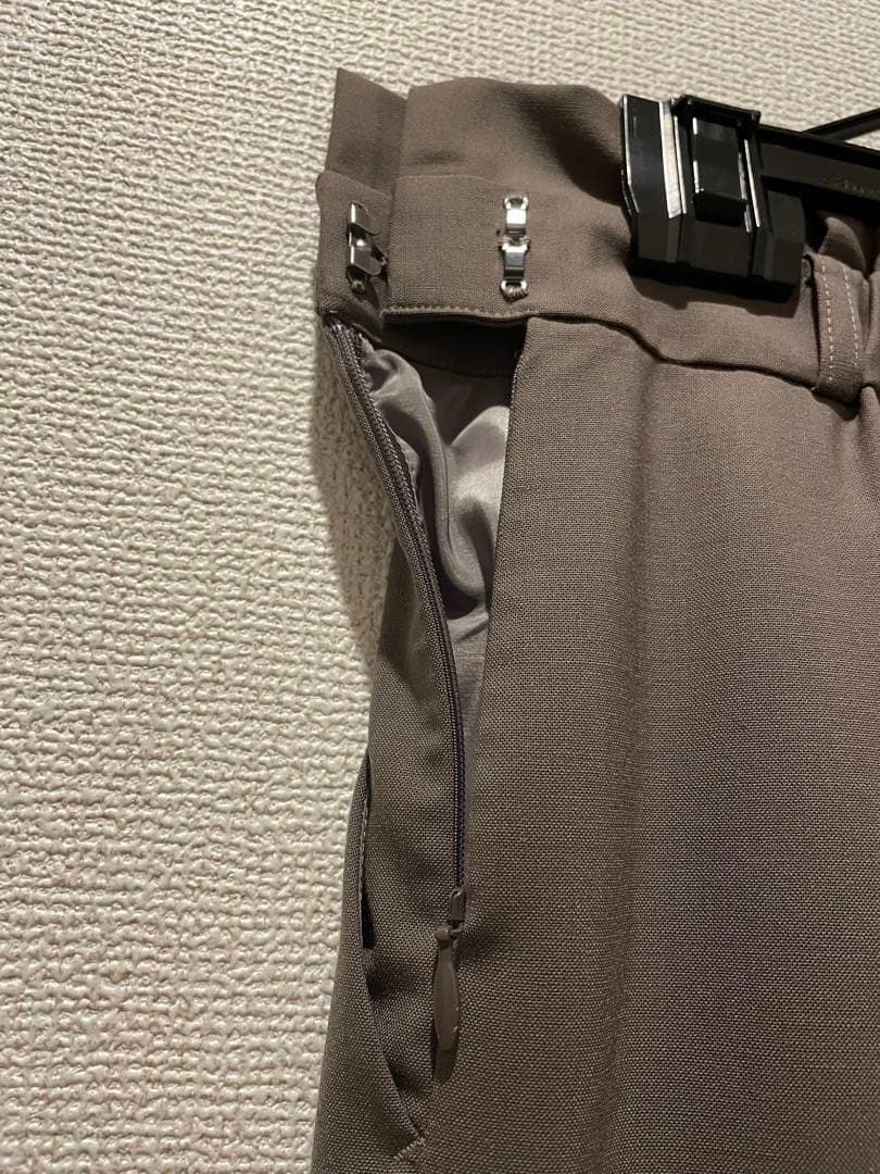 フォーマルスーツ　スカートスーツ　ノーカラージャケット　40サイズ　Lサイズ