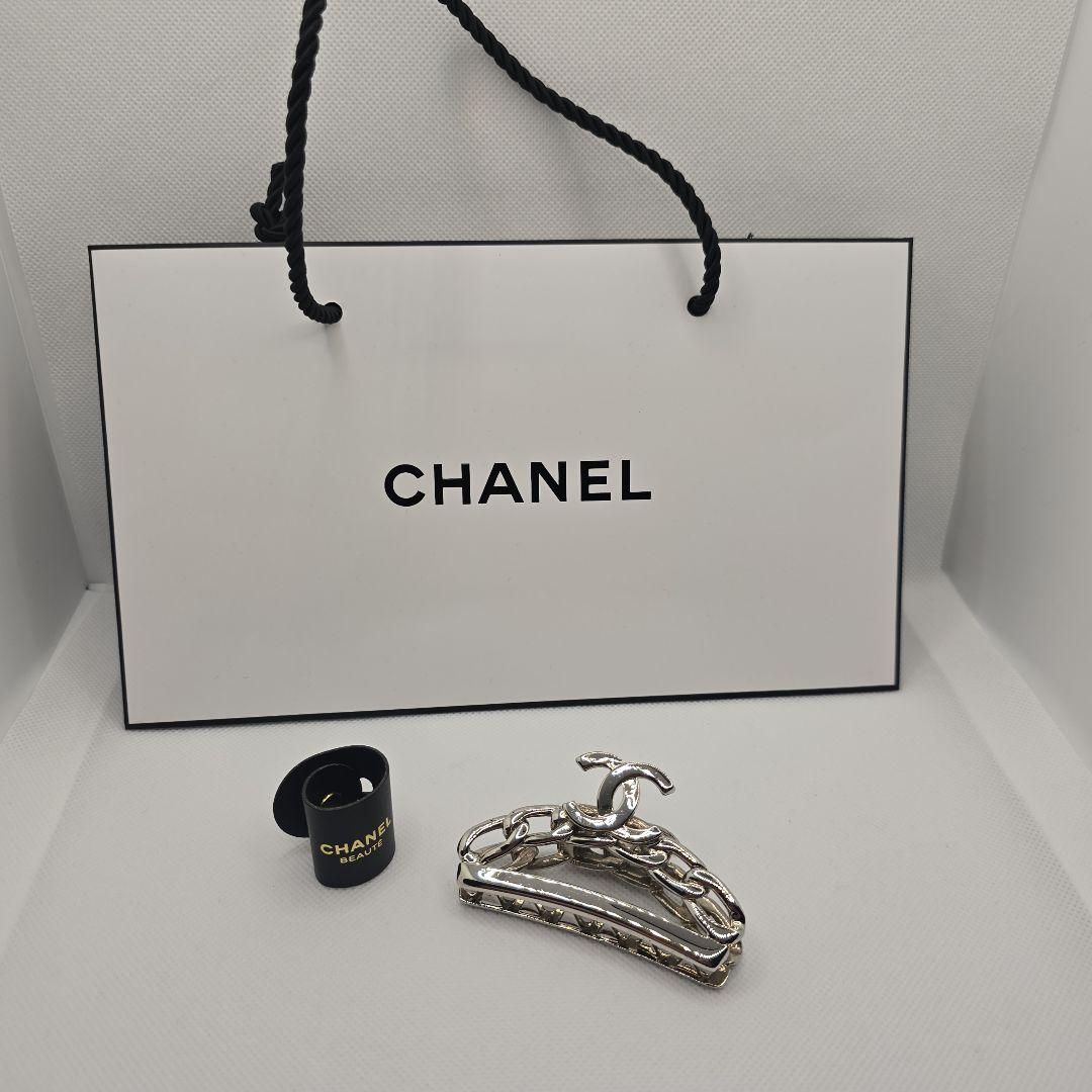 ■CHANEL■シャネル■シルバー■ ヘアクリップ■美品■おまけ付