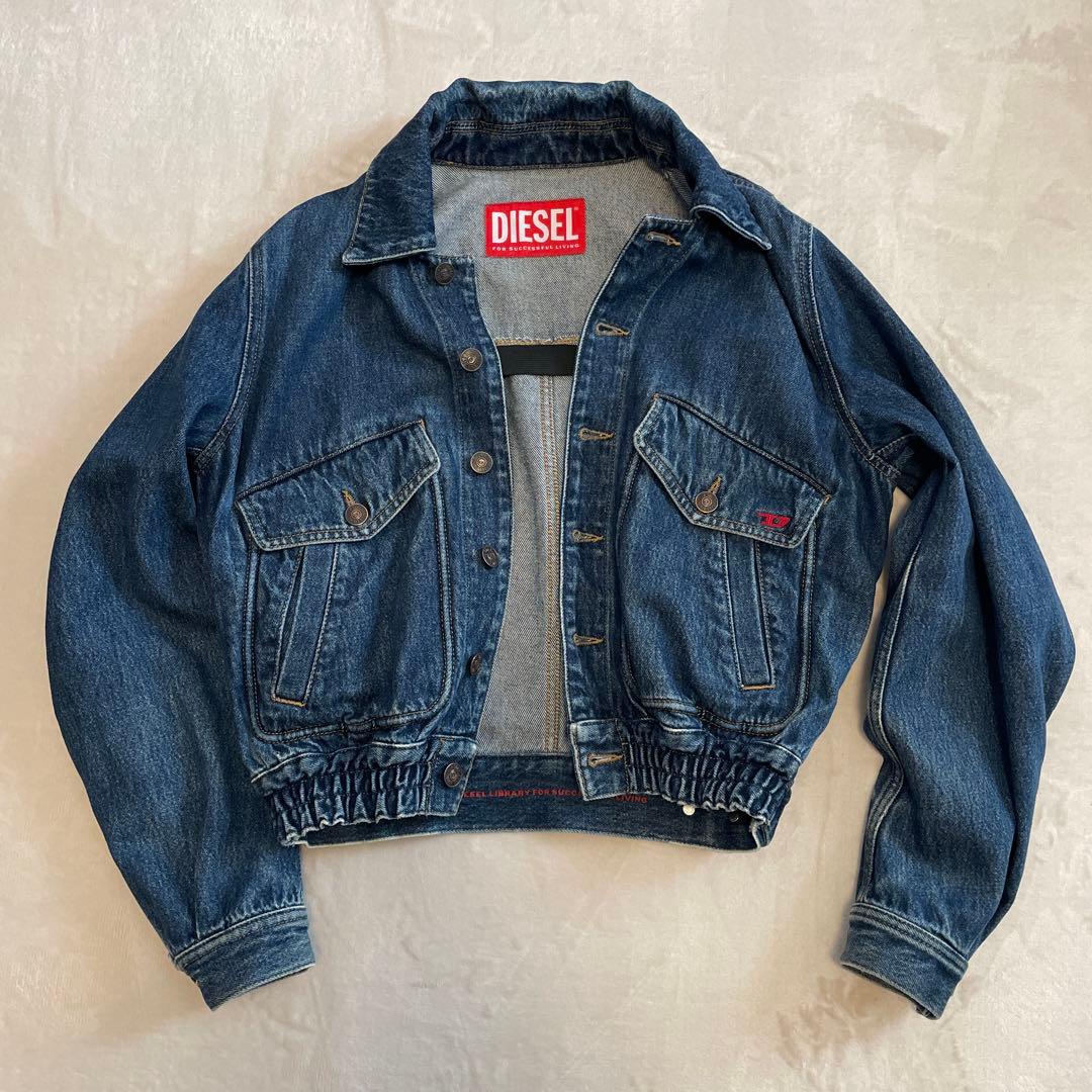 【DIESEL】De-Tracy Bomber Jacke デニムジャケット