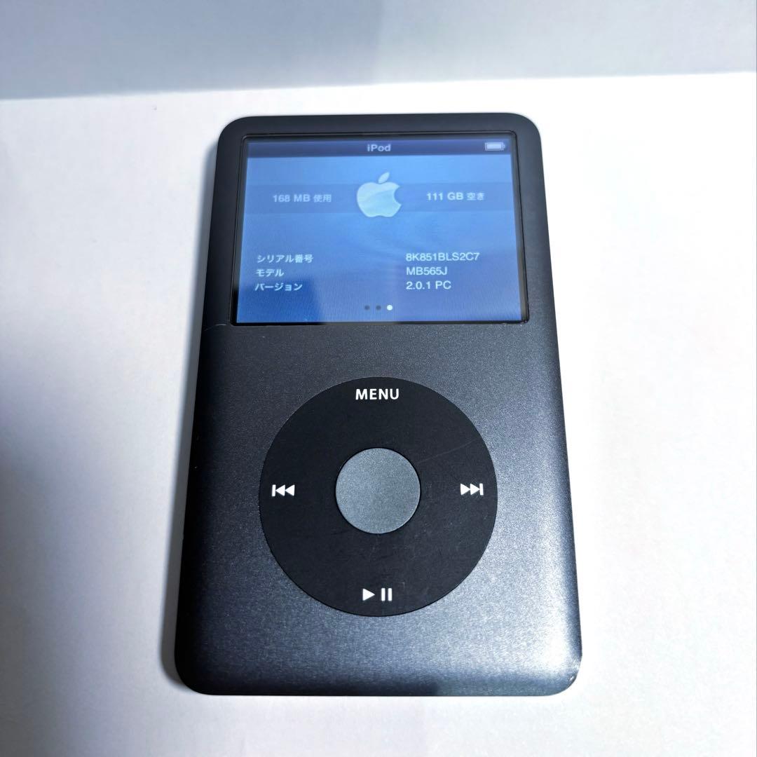 iPod classics 120GB 第6.5世代 ブラック 箱あり