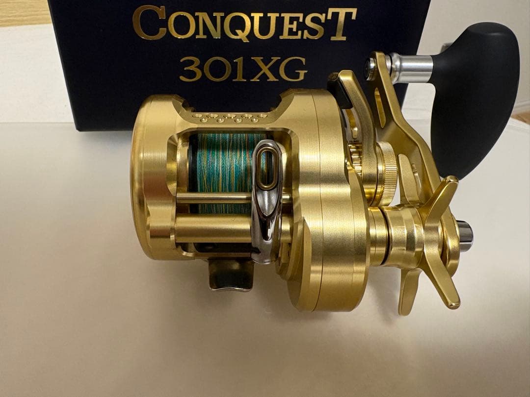シマノ 22 オシアコンクエスト301XG 左巻き ベイトリール スロージギング