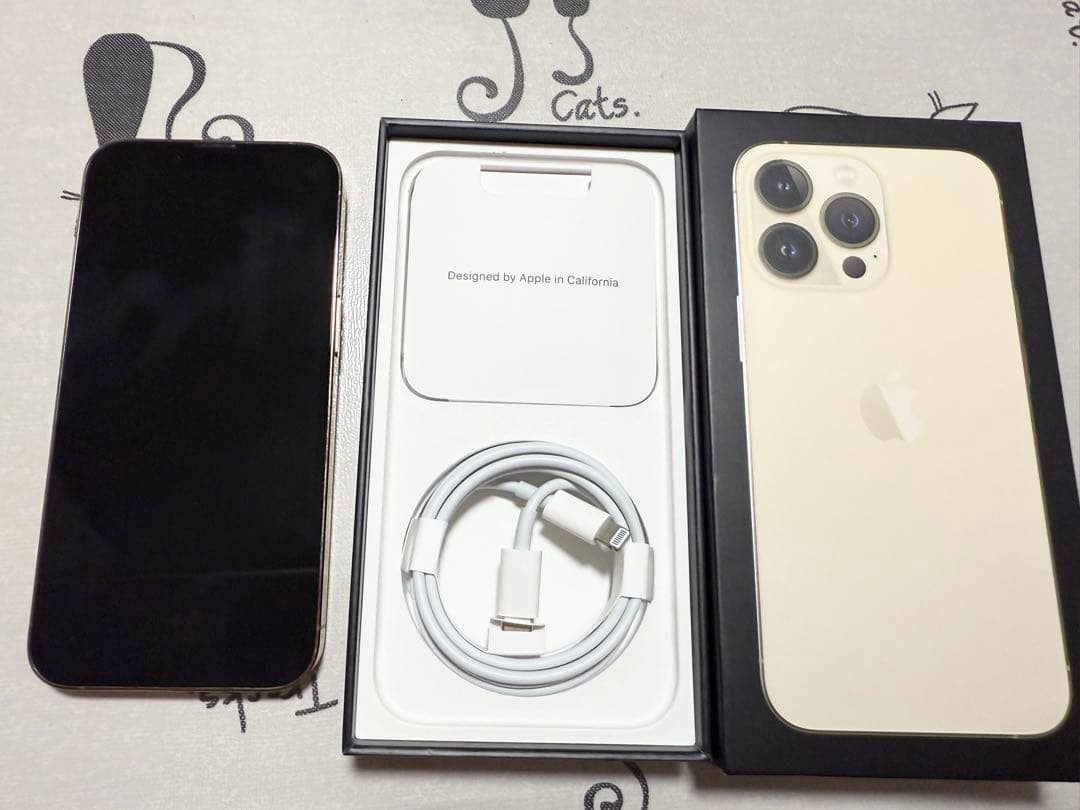 Apple iPhone 13 Pro ゴールド 本体および付属品セット