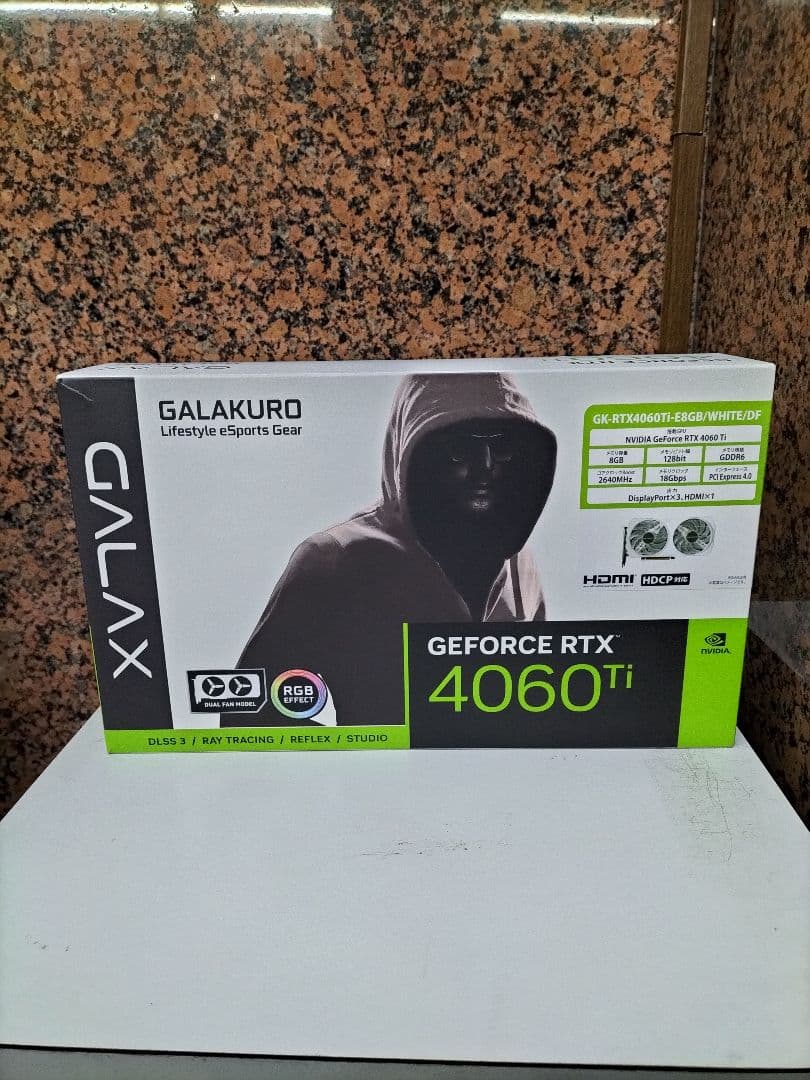 かざ RTX4060Ti 8GB White