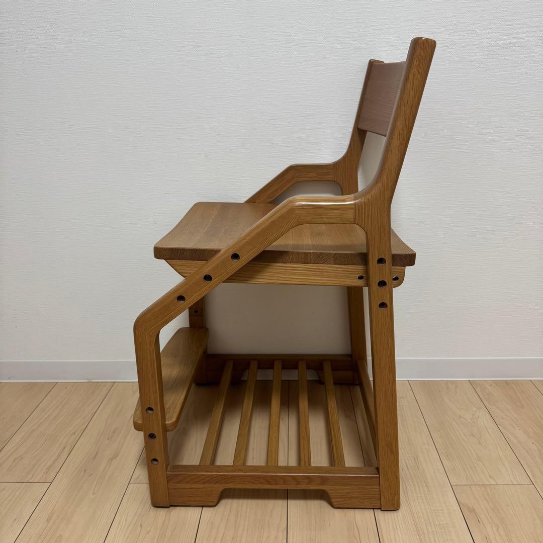 【美品】 KEYUCA ケユカ 学習椅子 ニノスチェア ナチュラル