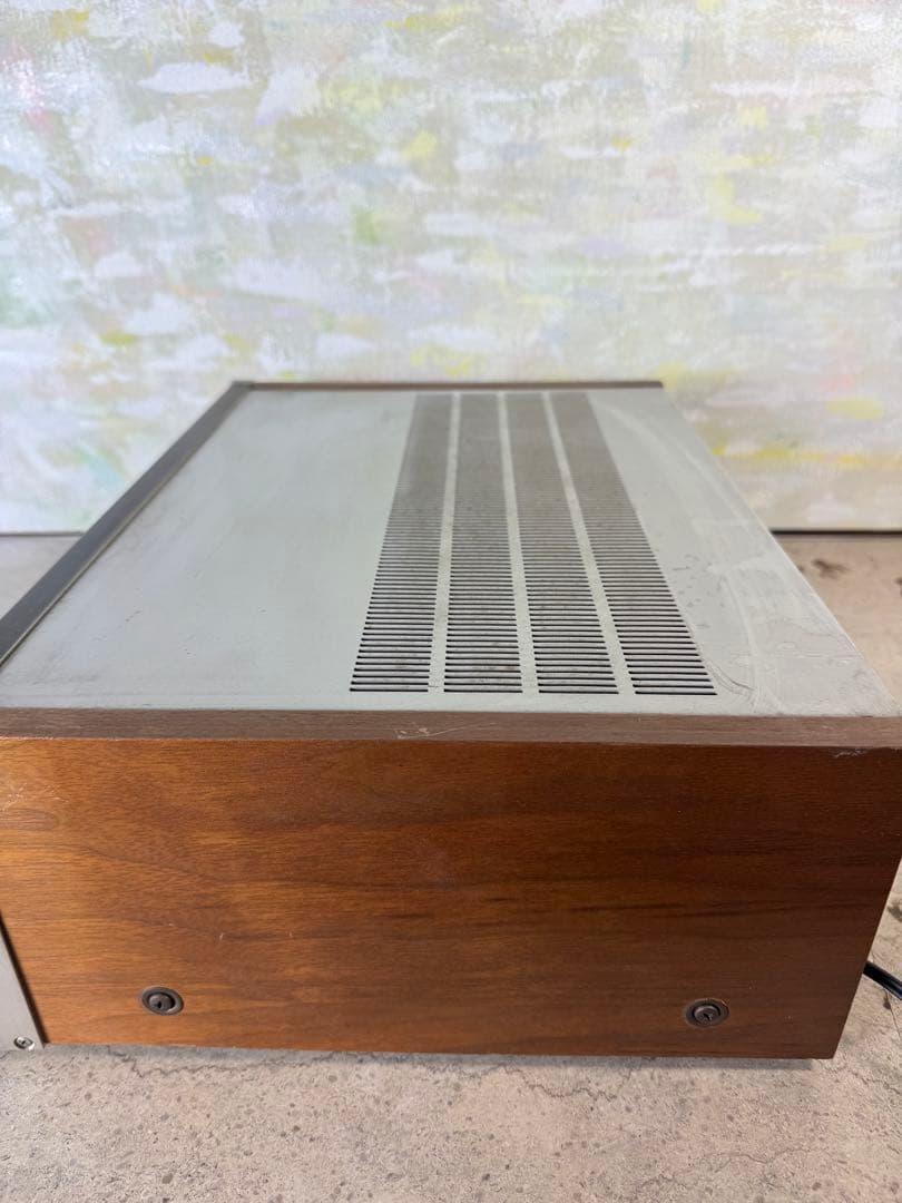 N*i様 Technics SU-50A 通電OK 木製ケース付 Bランク