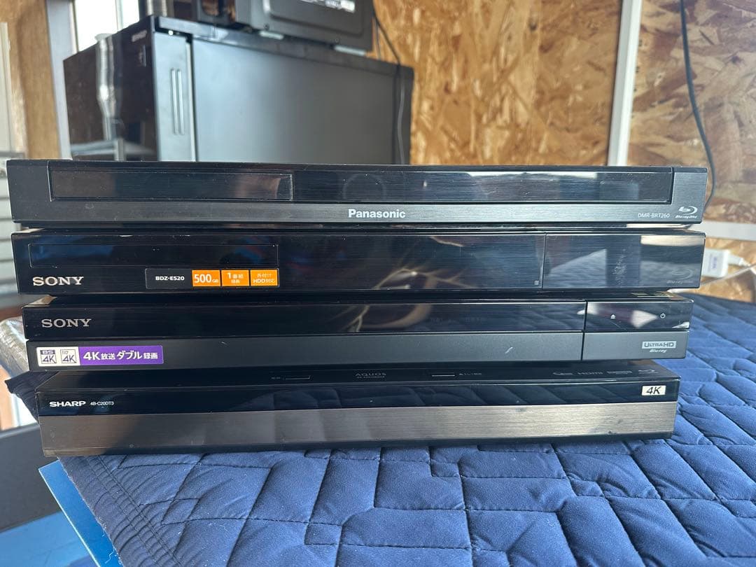 ブルーレイレコーダー ジャンク　まとめ売り