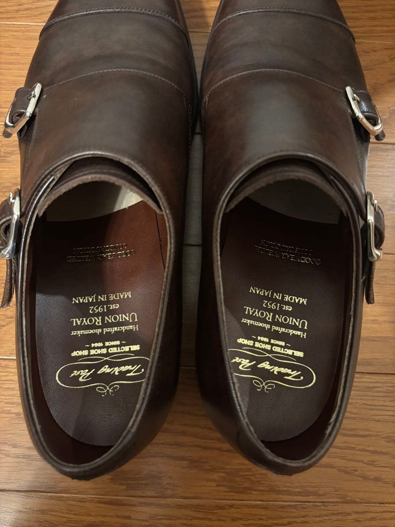 Trading Postトレーディングポスト　ダブルモンクストラップ　26cm