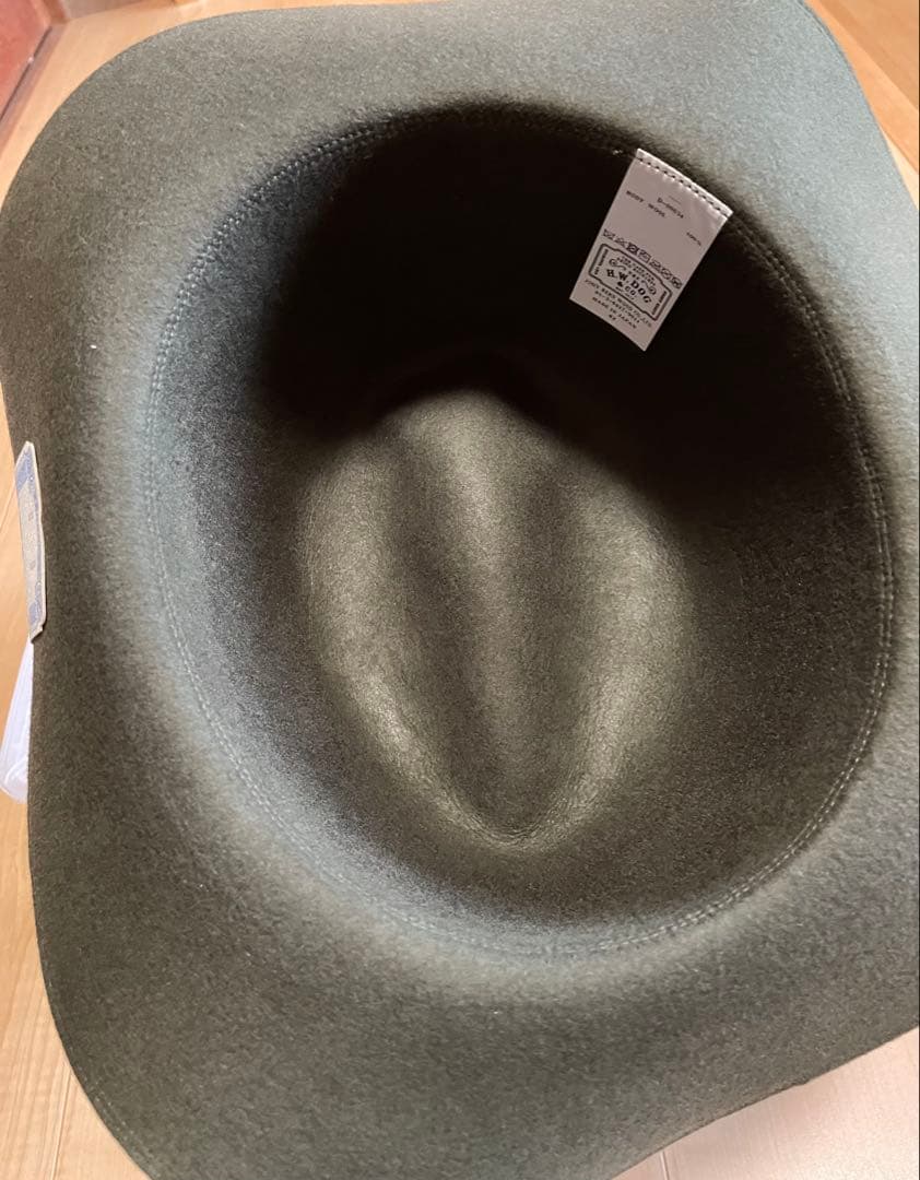 美品The H.W DOG CO. トラベラーズハット オリーブ