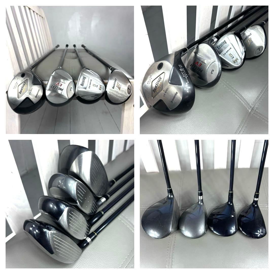 本格派 メンズゴルフクラブ 14本 フルセット ツアーステージ お試しセット