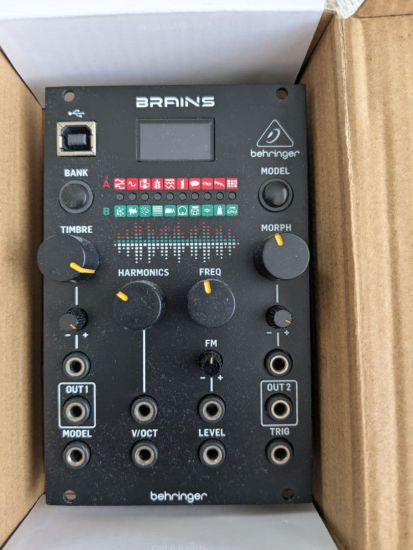 behringer brains モジュラーシンセ