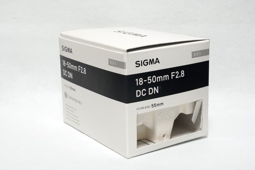 美品 SIGMA 18-50mm f/2.8 DC DN 55mm Eマウント