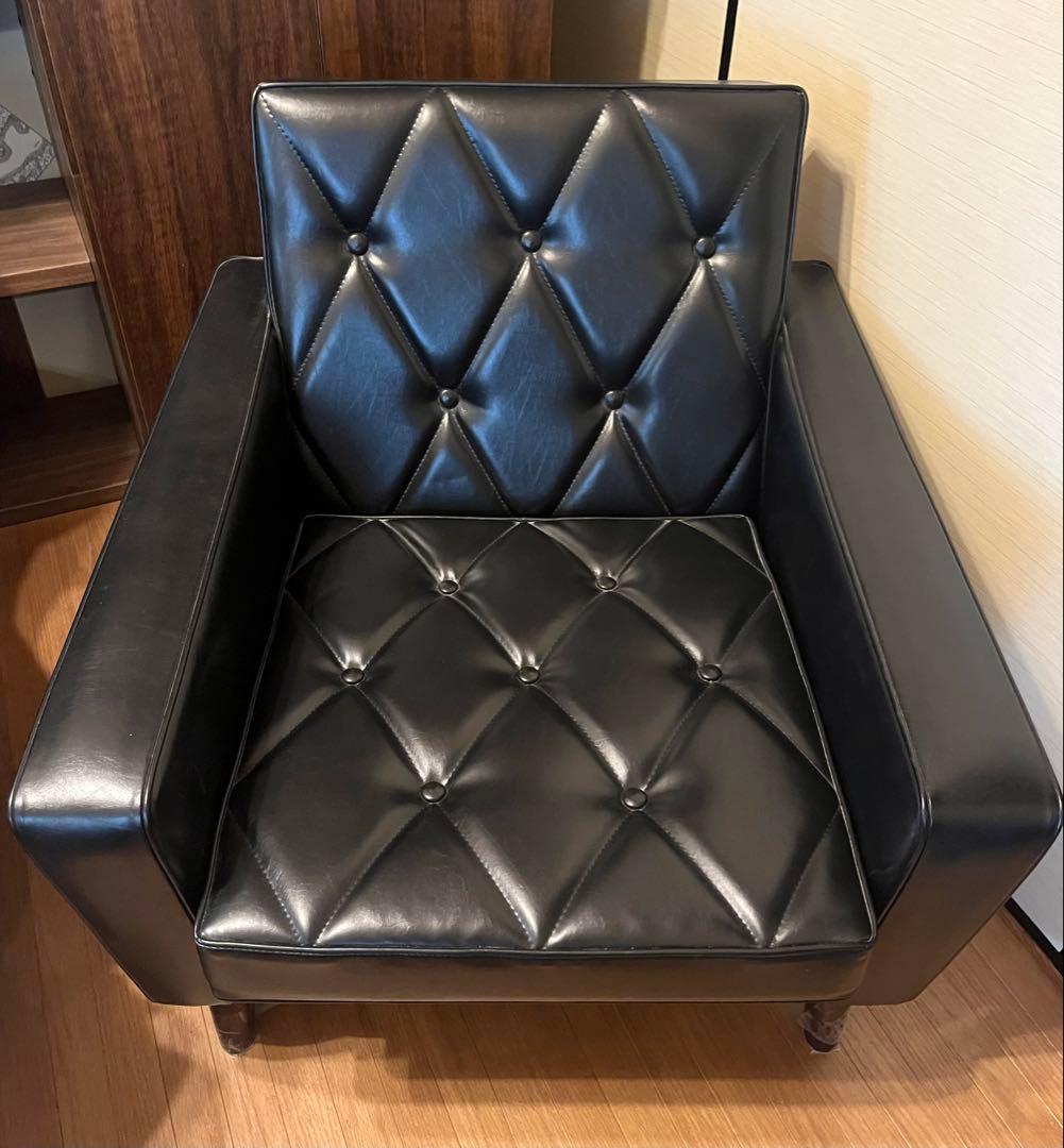 【nepiさん専用】カリモク60 ロビーチェア　ブラック