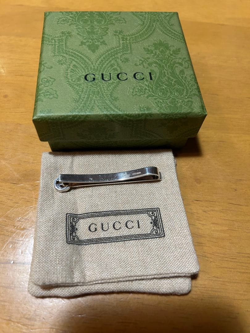 き*店様 GUCCI シルバー ネクタイピン