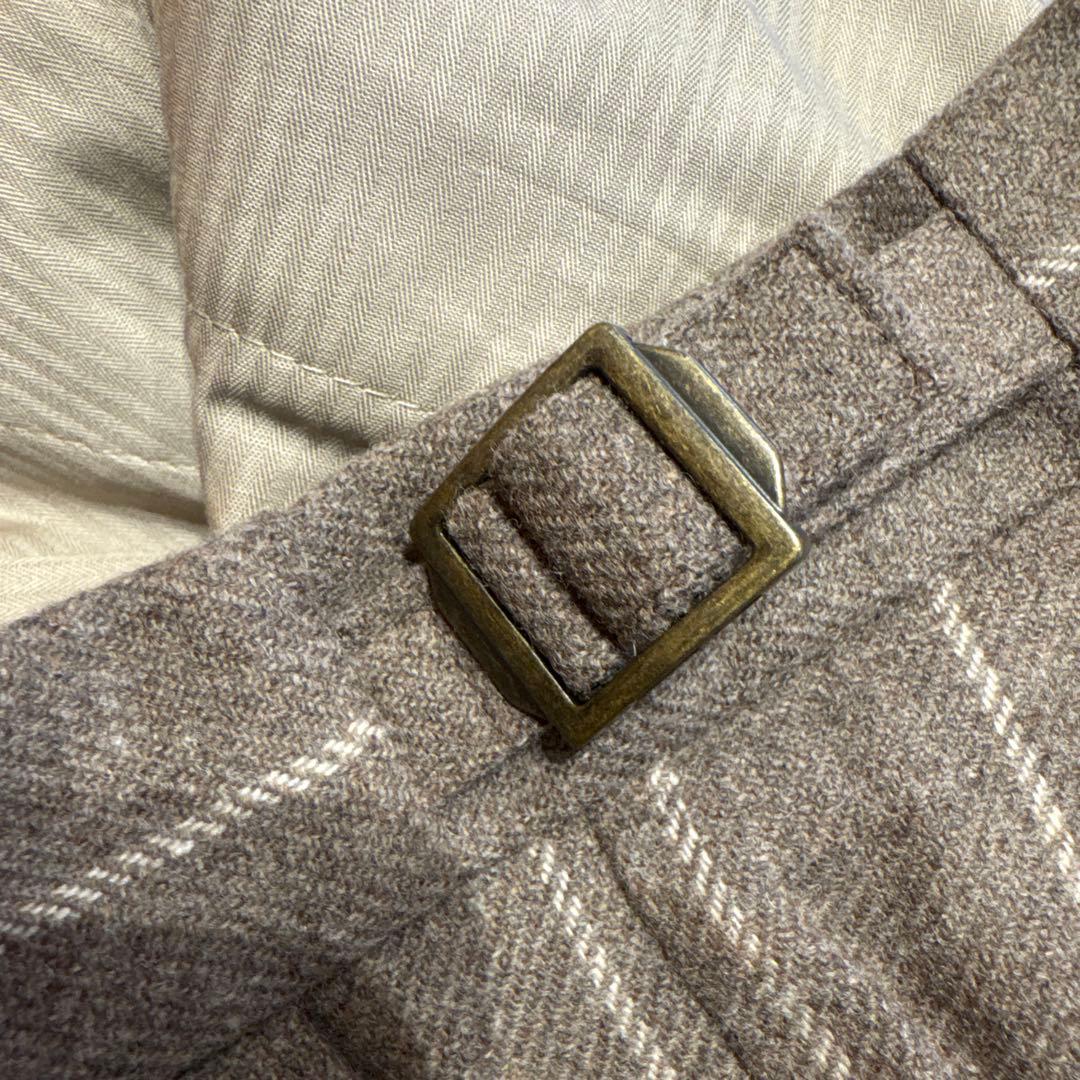 s*ぞ様 新品　BERWICH ベルウィッチ　スコッチ　チョークストライプ　ベー