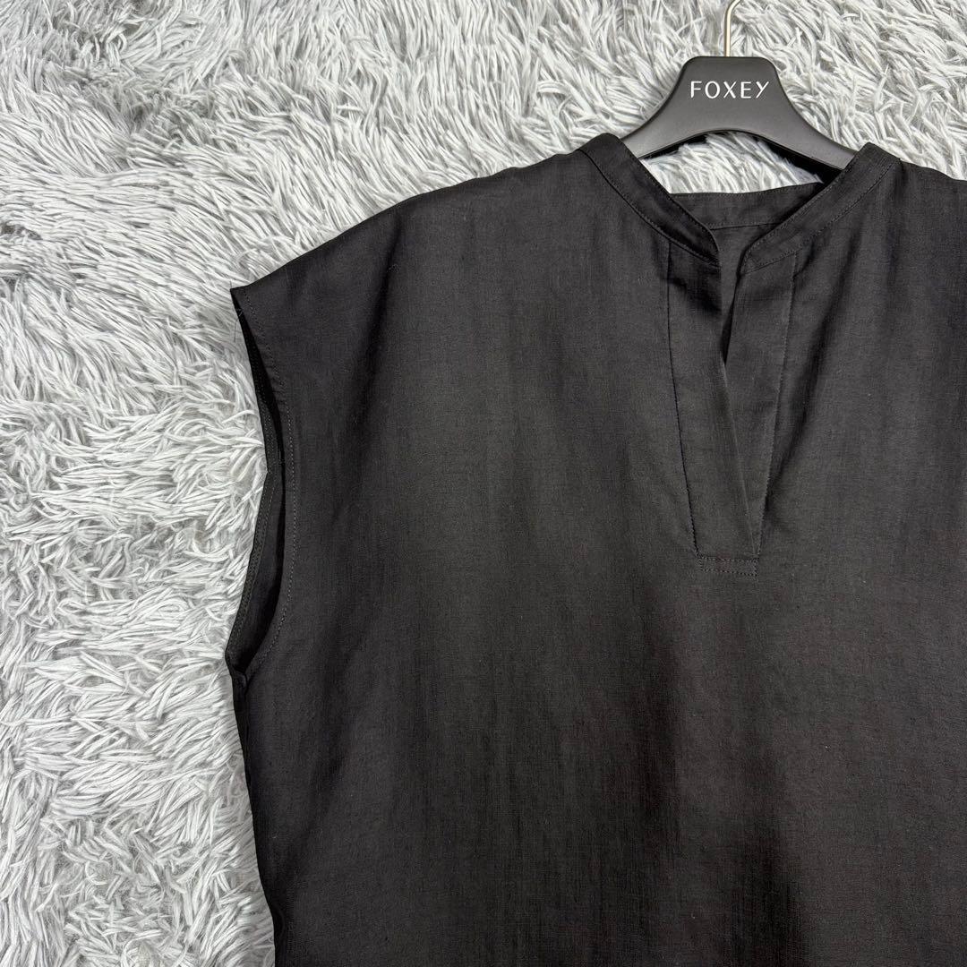 美品✨24SS ハウスオブロータス イソザイツカイワンピース リネン スキッパー