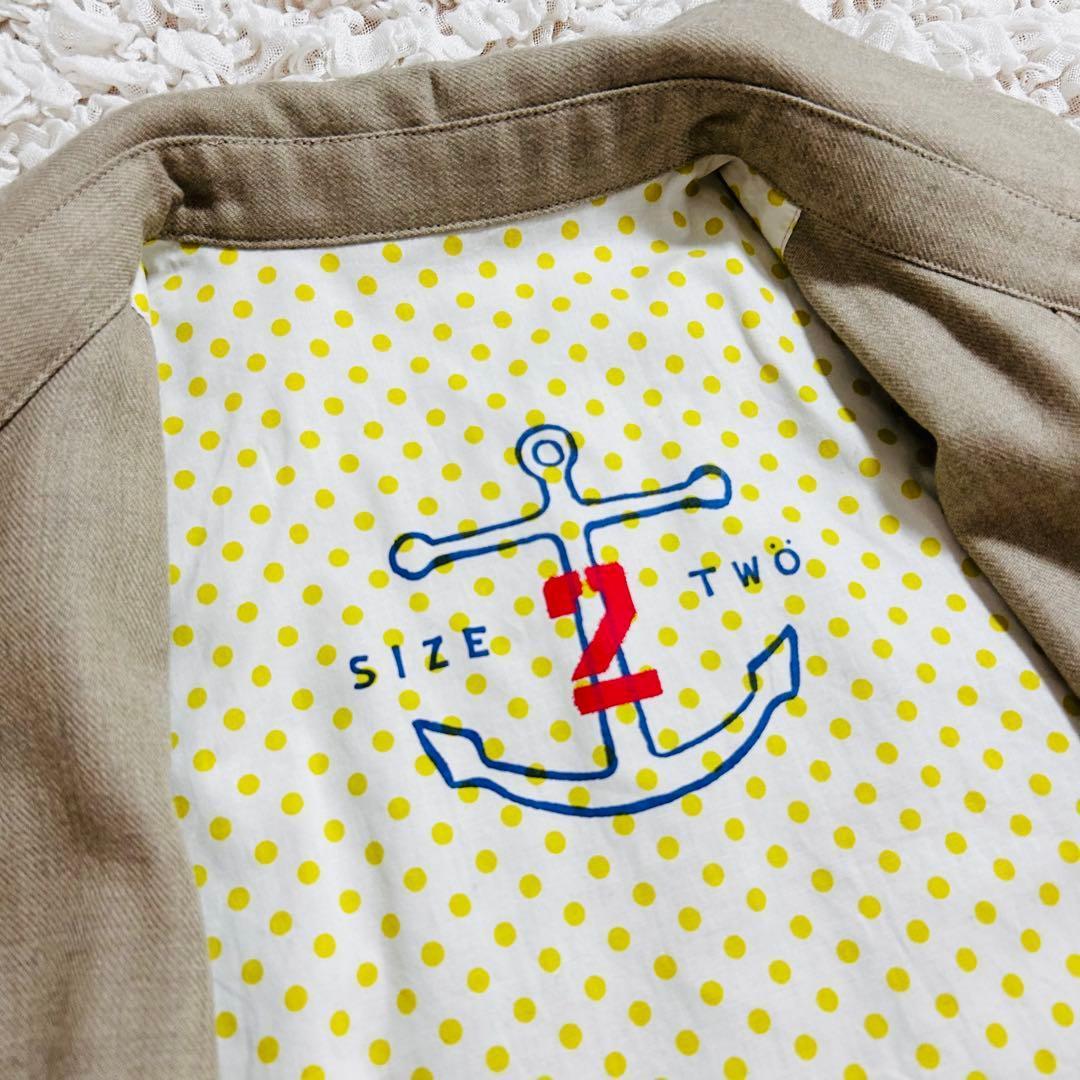 快晴堂　カイセイドウ　タータンチェック切替ワンピース　日本製