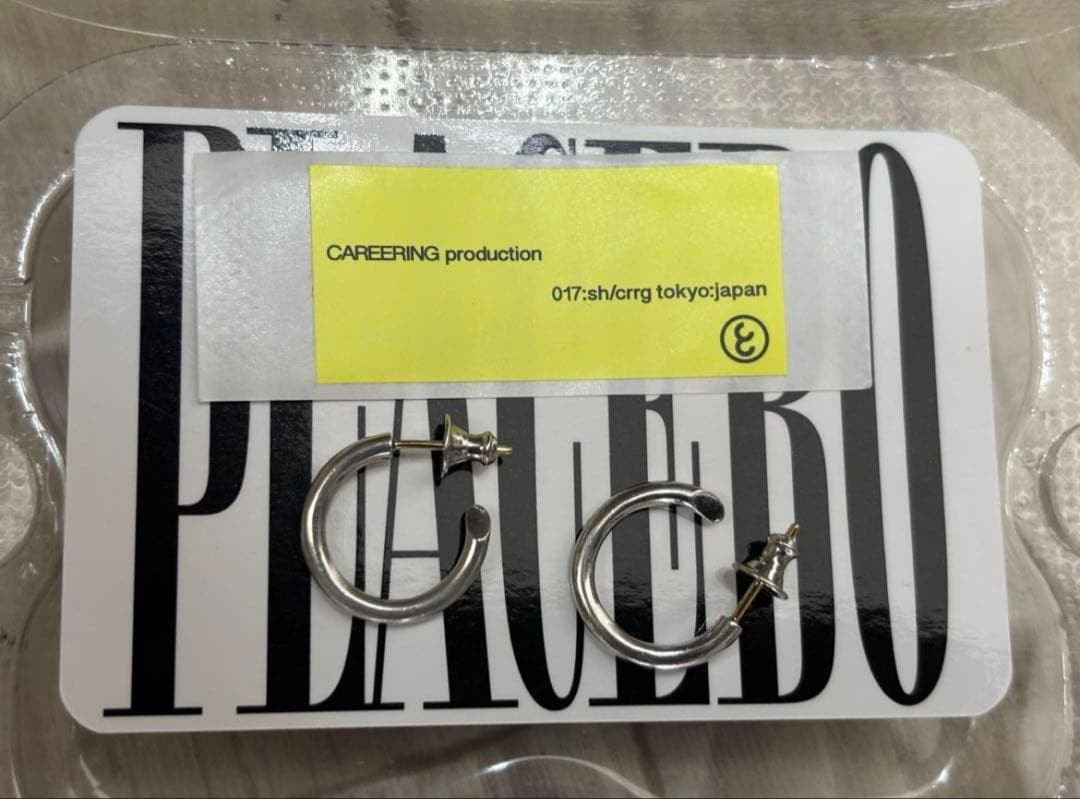 キャリアリング PLACEBO 301 (SV) フープピアス シルバー