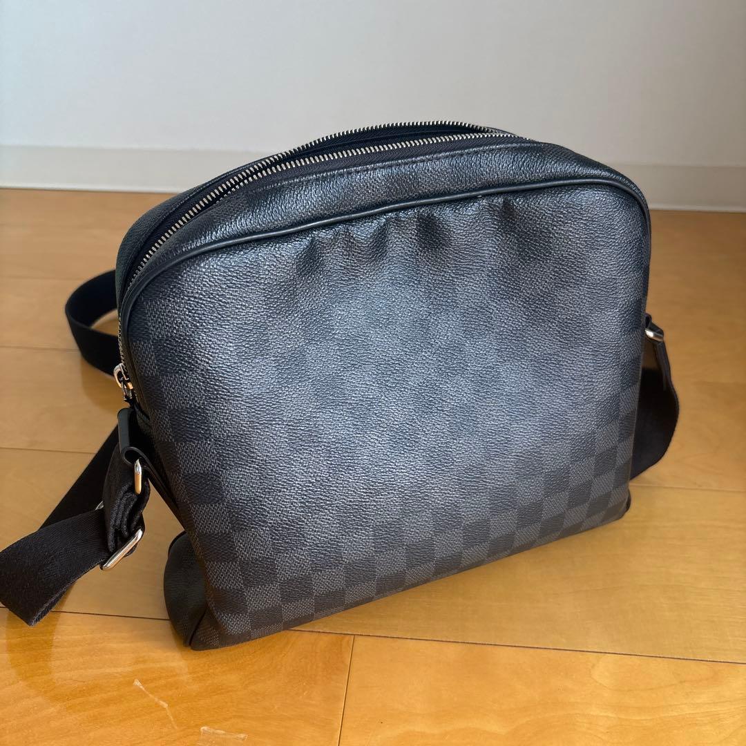 Louis Vuitton ダミエ ブラック ショルダーバッグ