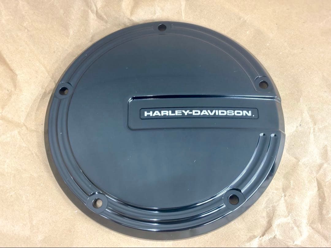 ハーレー純正 ダービーカバー エンパイアコレクション ブラック M8ソフテイル