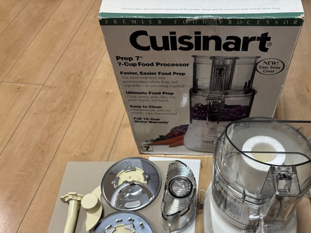 Cuisinart prep7 フードプロセッサー　クイジナート