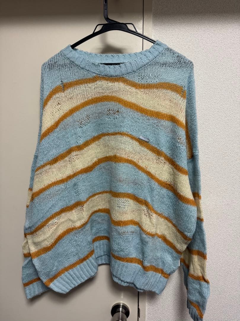 2*u様 INI西洸人着用モデル　Petush ストライプニットセーター