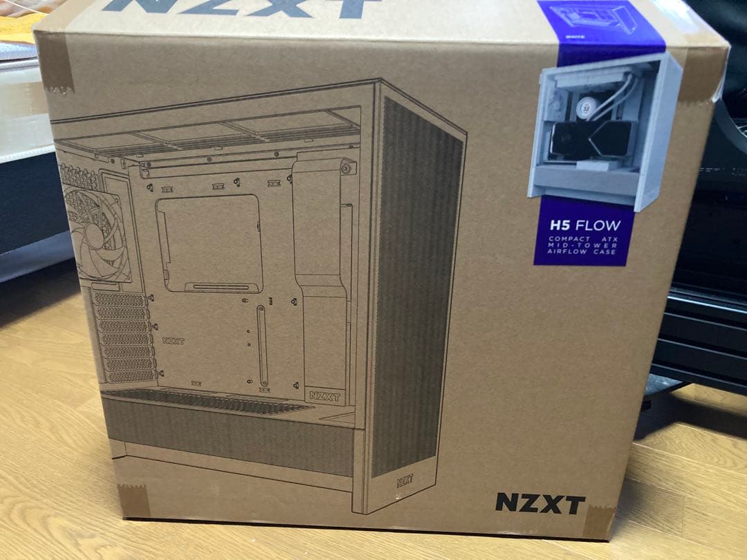 NZXT　H５　FLOW （２０２４）White 中古