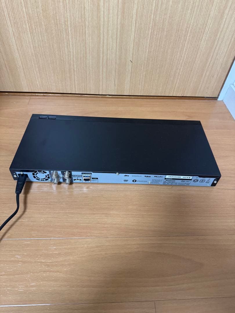 Panasonicパナソニック ブルーレイレコーダー DMR-2W51 2022