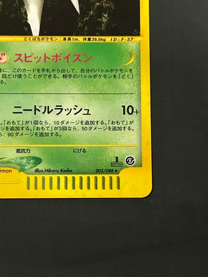 スピアー　カードe 1ED キラ eカード ポケカ　神秘なる山