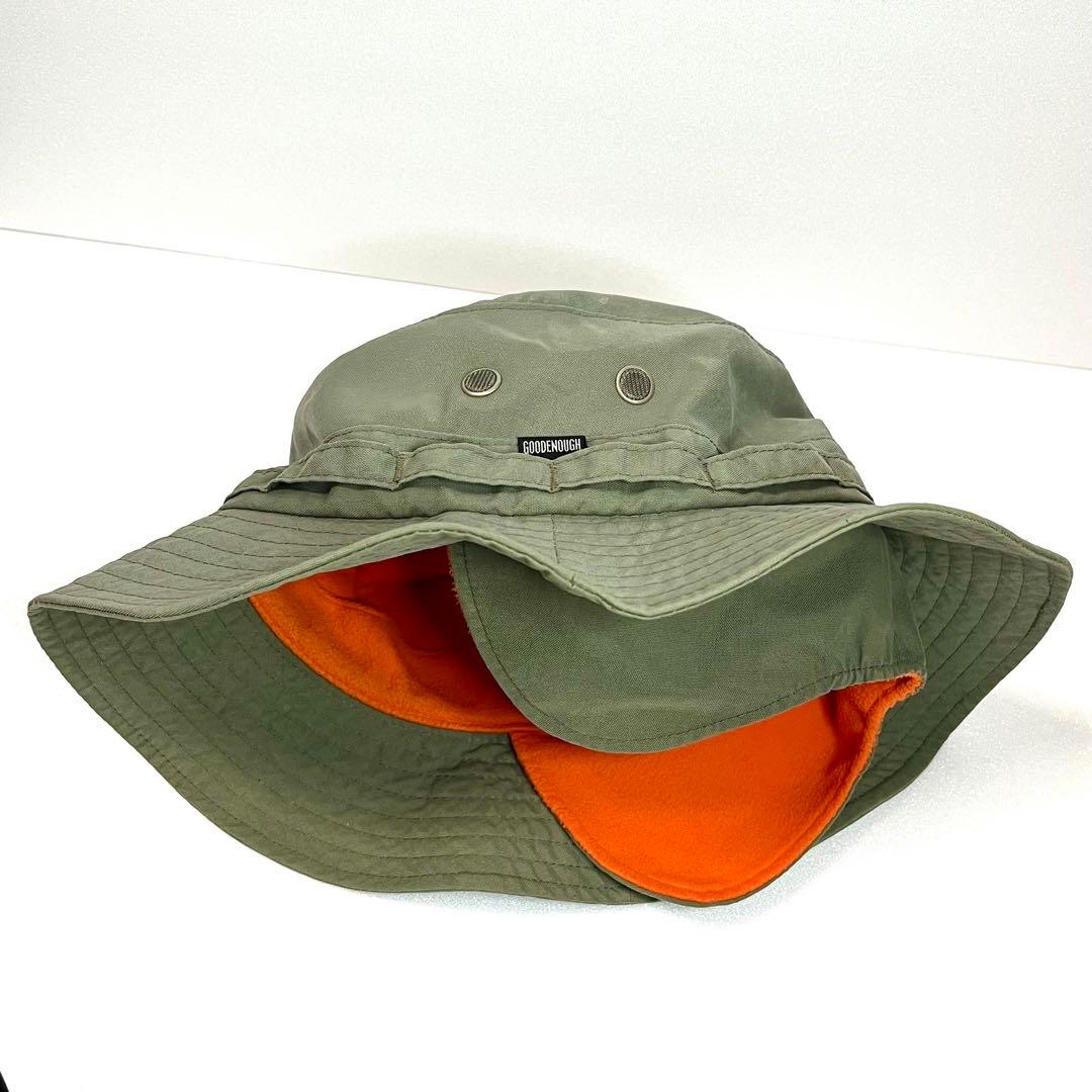 GOODENOUGH グッドイナフ サファリハット カーキ色 Lサイズ