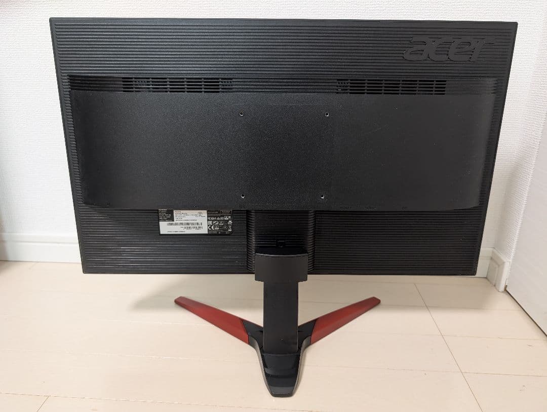 24.5インチ240Hzモニター Acer KG251Q 240Hz FHD