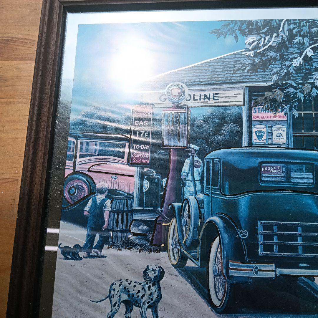 コカ・コーラ　パブミラー　ビンテージ