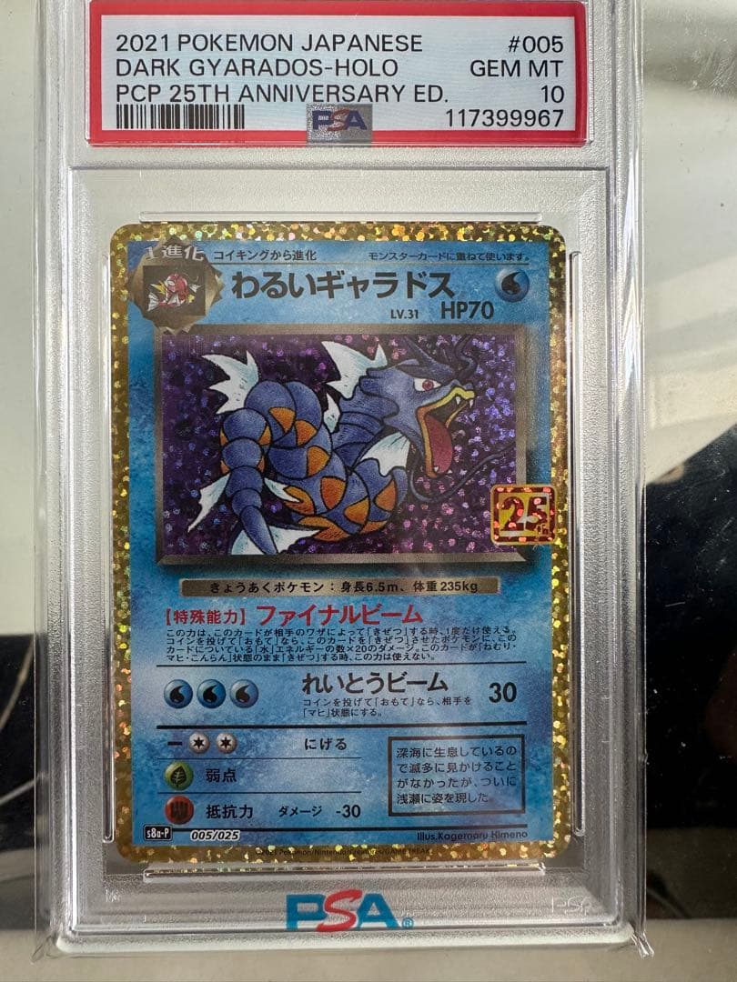 た*う様 PSA10＊わるいギャラドス 25th プロモ 25周年 Gyarad