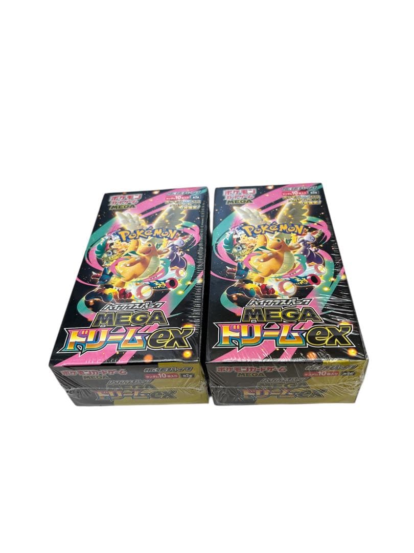 ポケモンカード　MEGAドリームex 2BOX