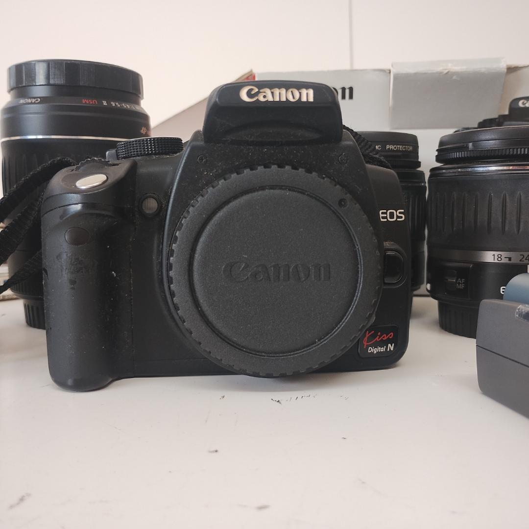 Canon EOS Kiss Digital N レンズ5本付き メディアなし