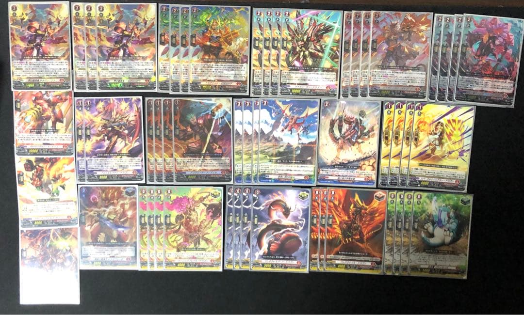 ヴァンガード　アルグリーヴラ　デッキ　スリーブ付