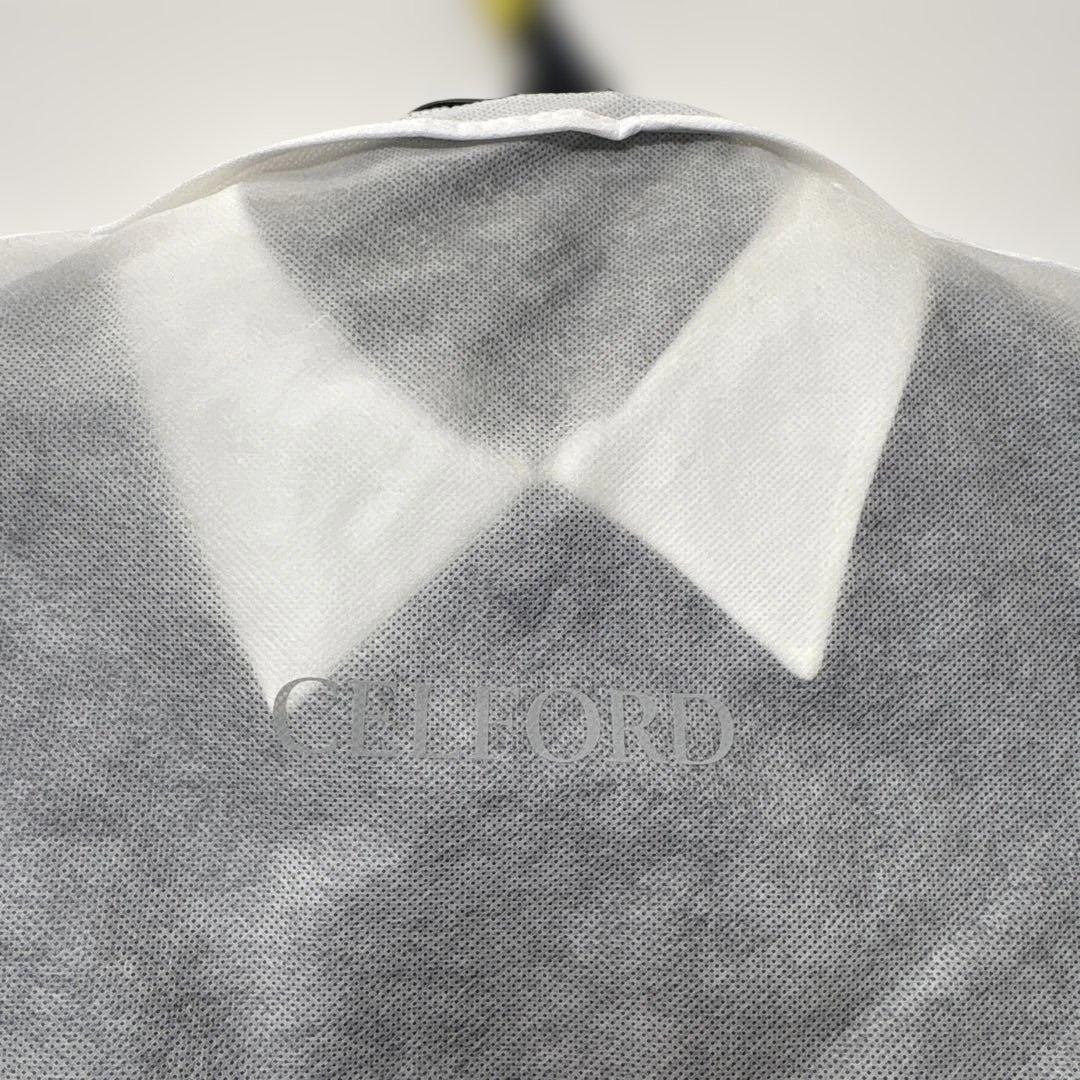 未使用　セルフォード　襟付きワンピース　ネイビー