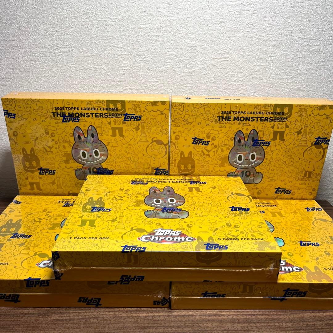 新品未開封 トップスクローム2025 ラブブ 10周年 アニバーサリーボックス