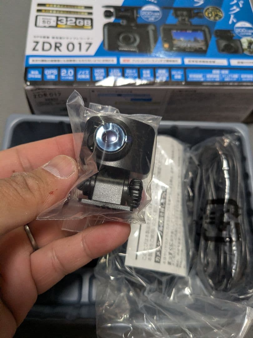 未使用 COMTEC ZDR017 ドライブレコーダー