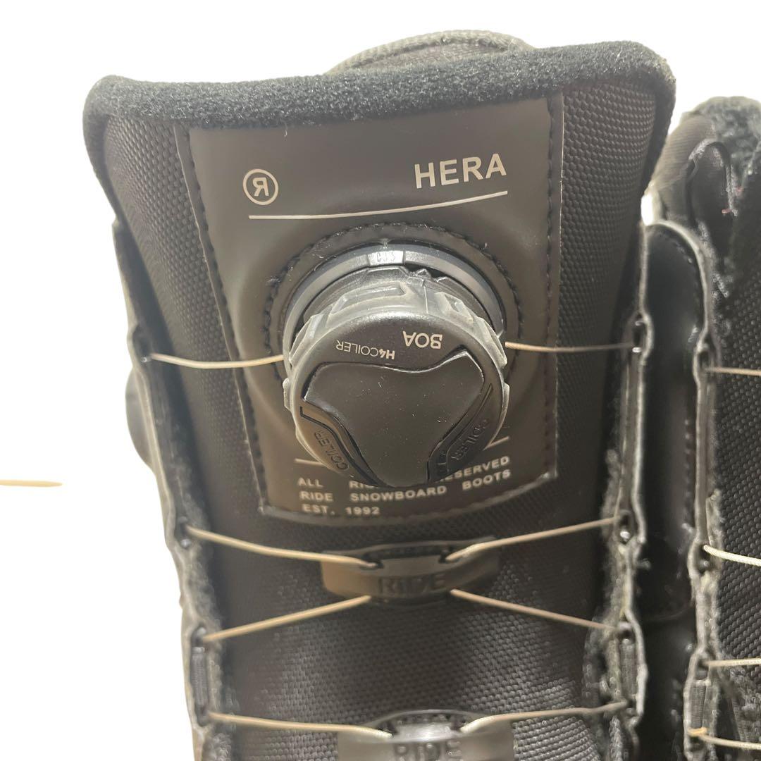 【美品】RIDE HERA スノーボードブーツ 22.5 cmブラック