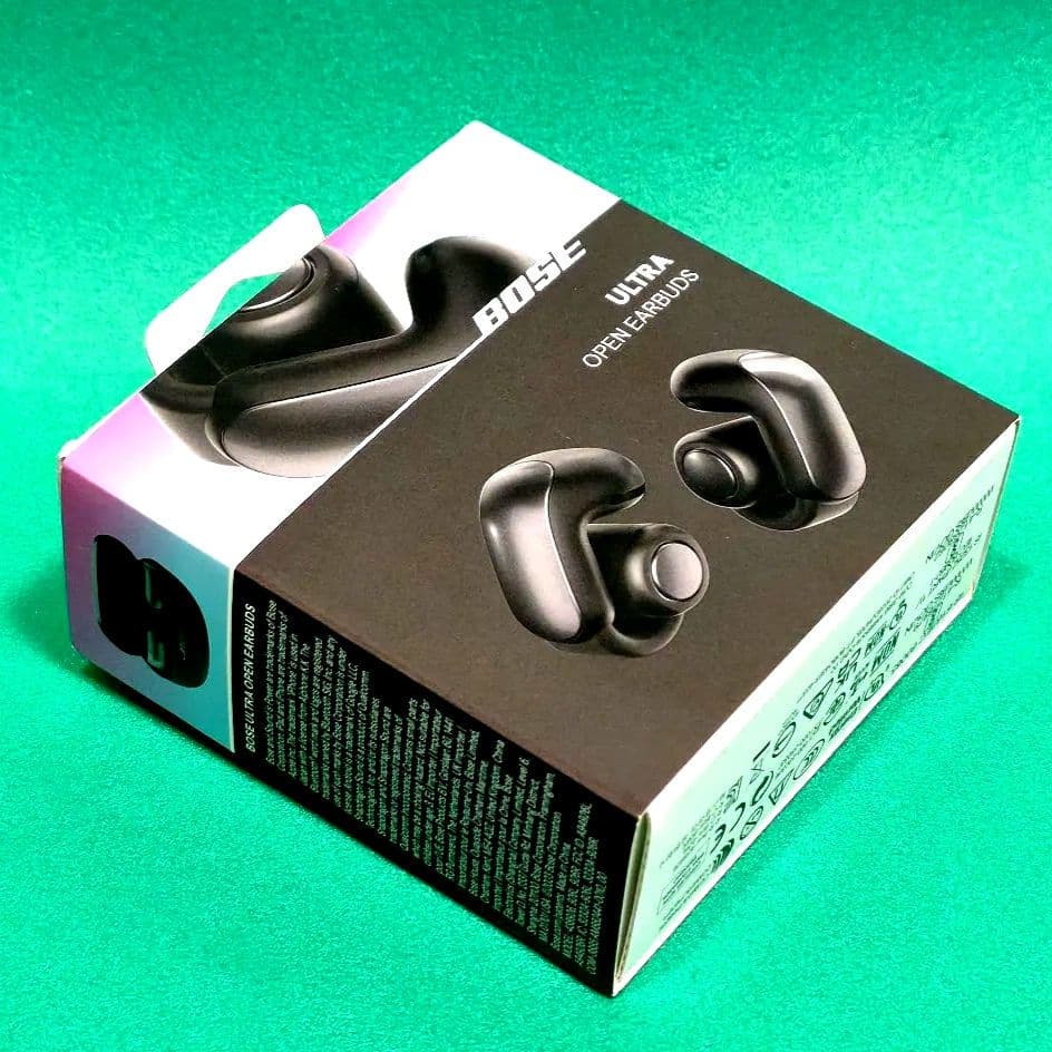 Bose Ultra Open Earbuds /イマーシブオーディオ/ブラック