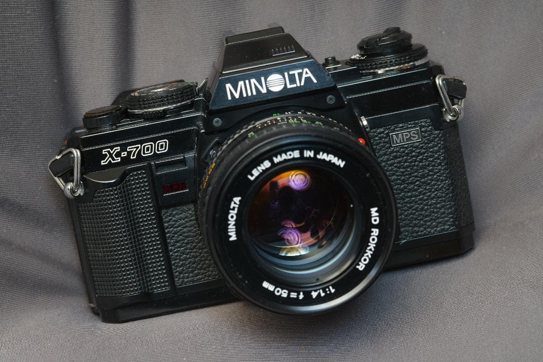 フィルムカメラ minolta X700 MD 50mm f1.4
