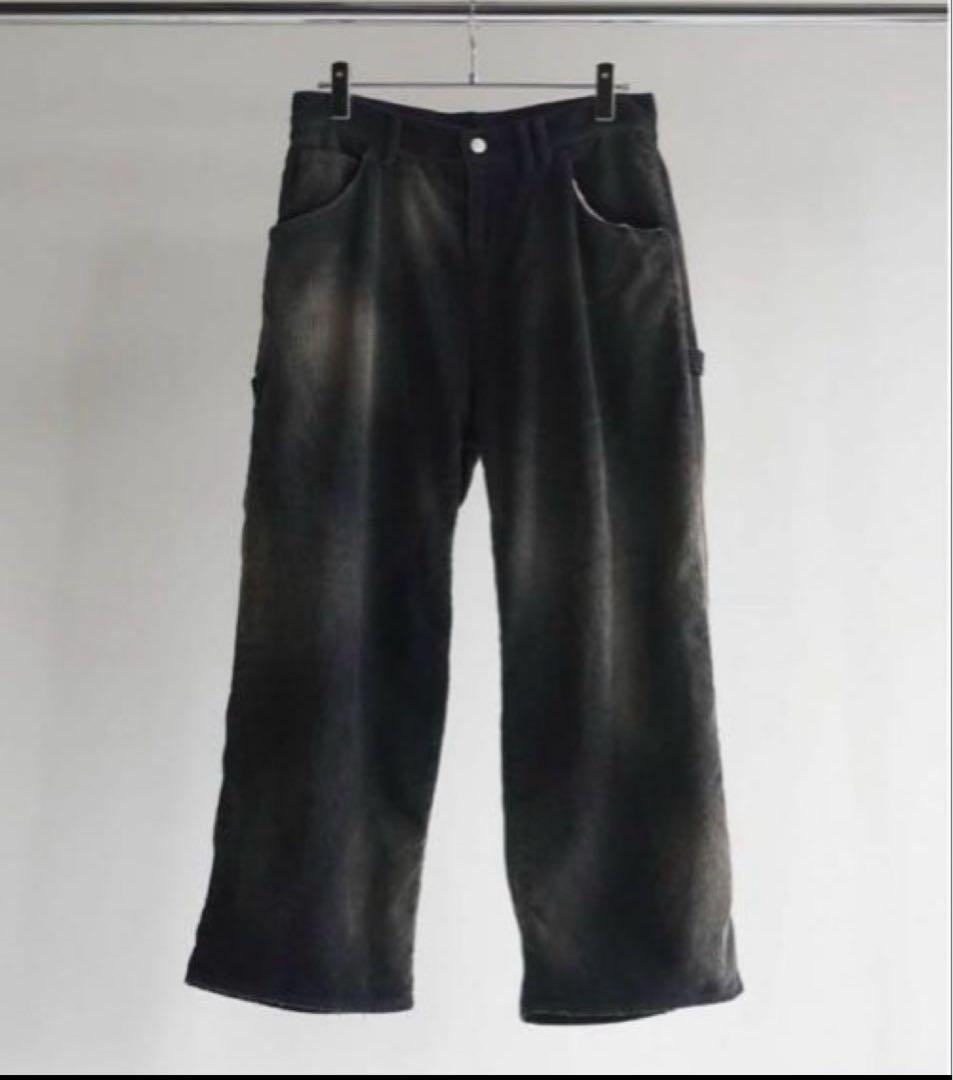 パンツ ANCELLM CORDED VELVETEEN PAINTER PANTS