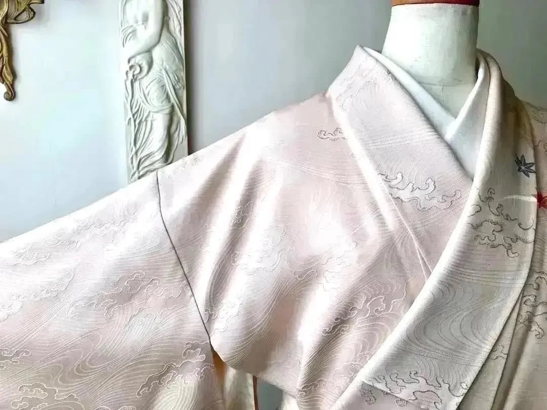 厳選落款有 着物訪問着 格調高く御所解文様 秀逸地紋は波間波頭 ご入学 ご卒業式