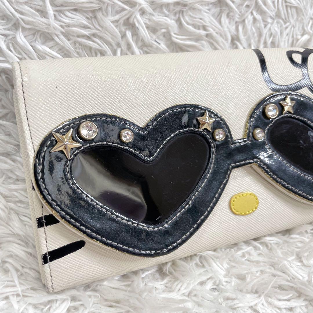 レア✨️ANNA SUI アナスイ サングラス キティー コラボ 長財布 本革