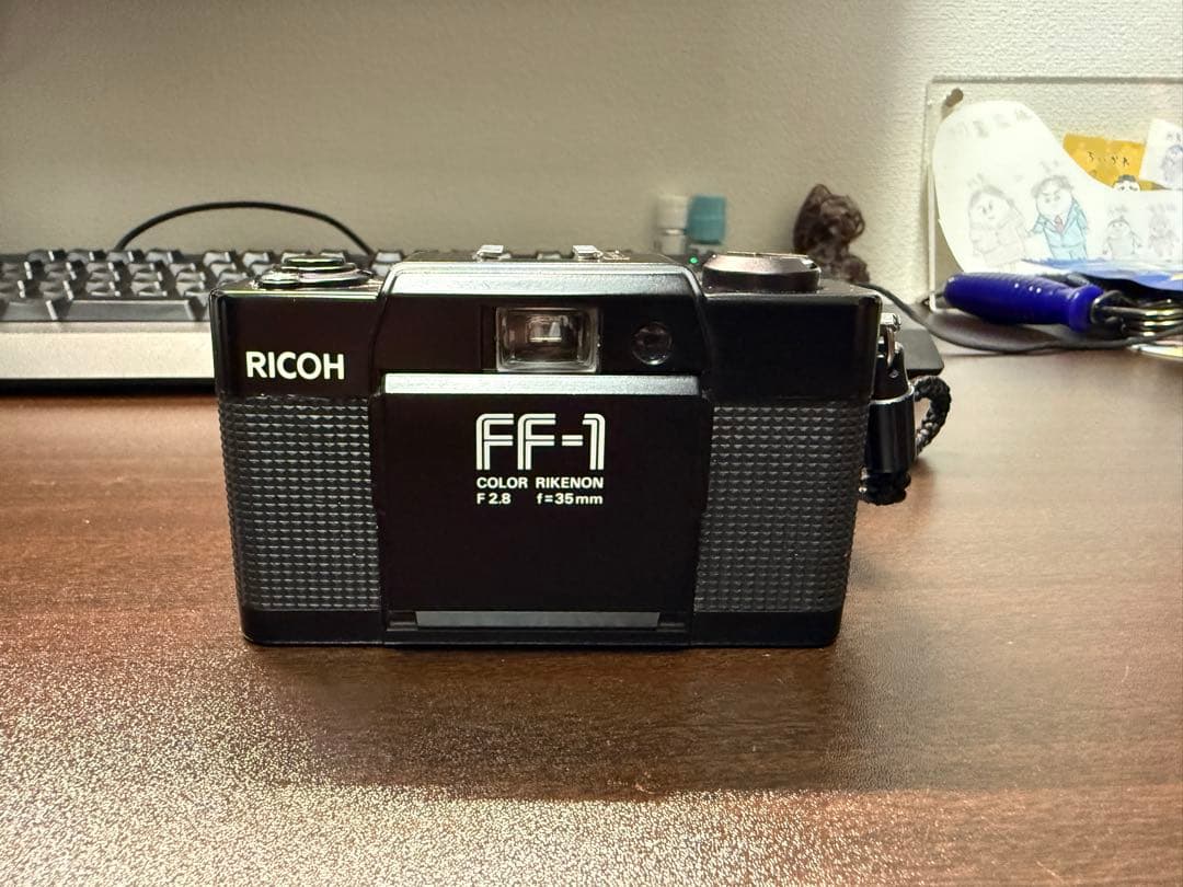 超美品 RICOH FF-1 コンパクトフィルムカメラ