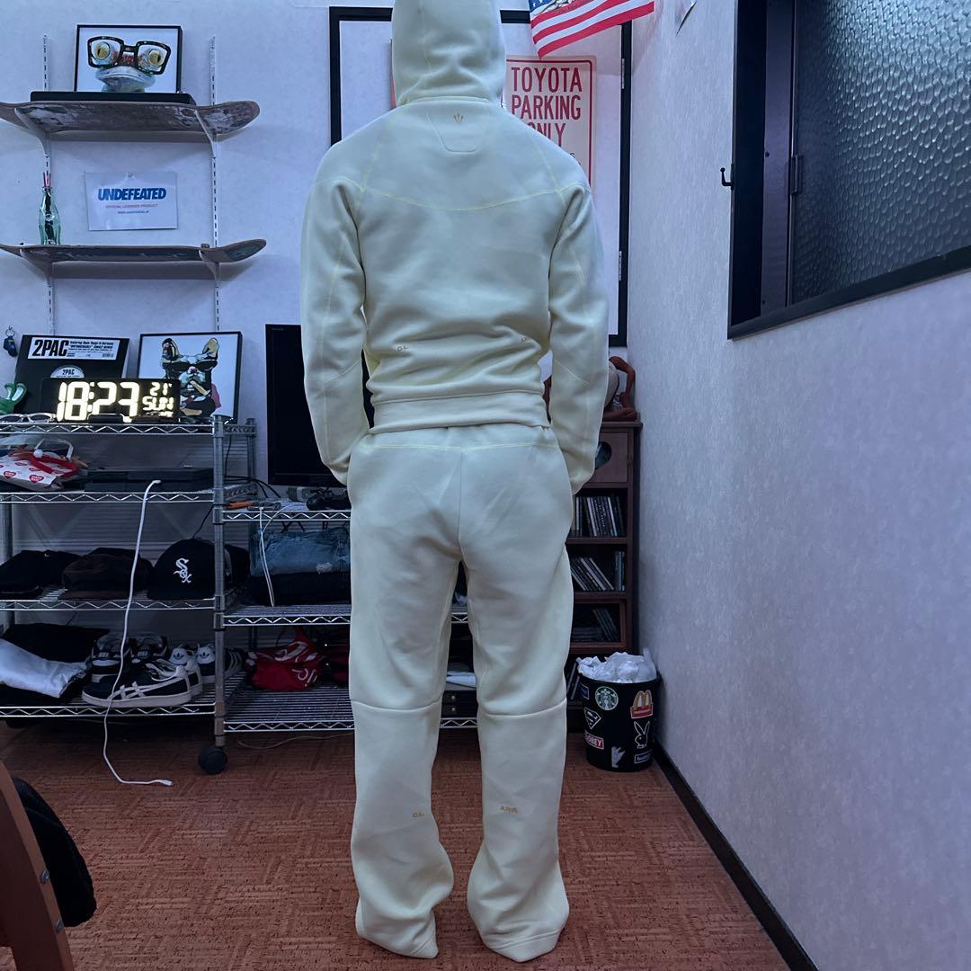 NOCTA フルジップパーカー イエローセットアップ